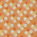 Sideview of Machine Washable Transitional Orange Rug, wshpat2129