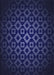 Patterned Deep Periwinkle Purple Rug, pat213blu