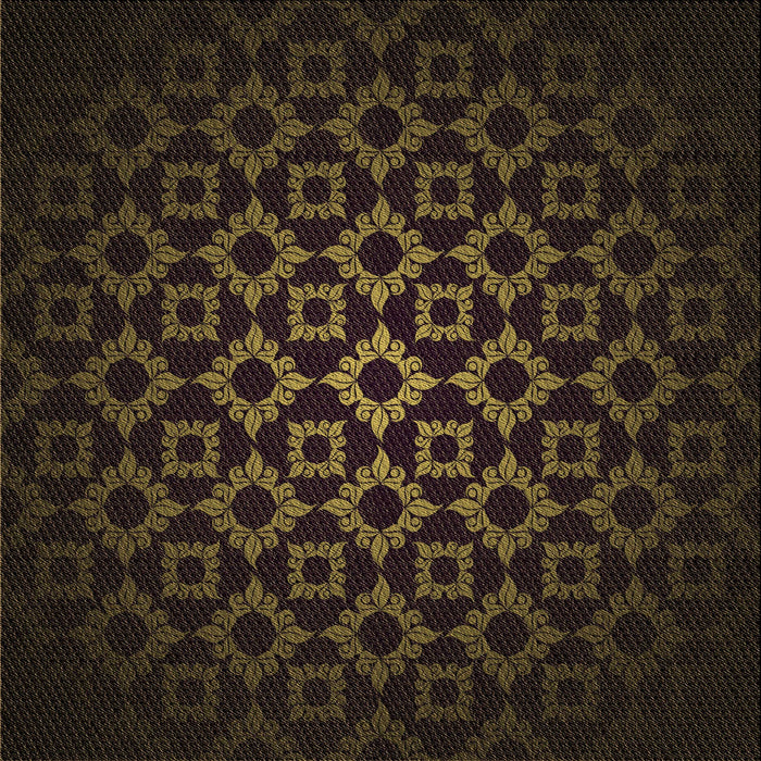Round Patterned Red Brown Rug, pat213brn