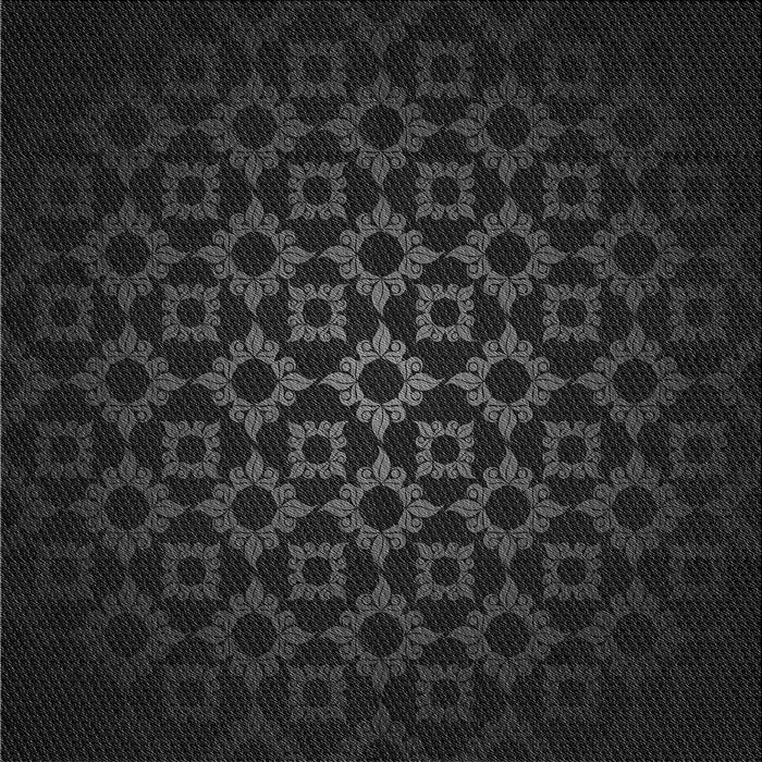 Round Machine Washable Transitional Midnight Gray Rug, wshpat213gry