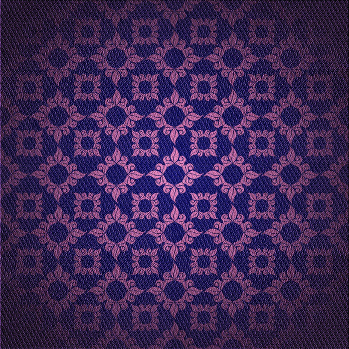 Round Machine Washable Transitional Night Blue Rug, wshpat213pur