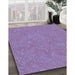 Machine Washable Transitional Purple Mimosa Purple Rug in a Family Room, wshpat2130blu
