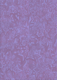 Machine Washable Transitional Purple Mimosa Purple Rug, wshpat2130blu