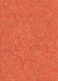 Machine Washable Transitional Neon Orange Rug, wshpat2130org