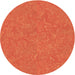 Square Patterned Neon Orange Rug, pat2130org