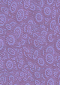 Machine Washable Transitional Purple Mimosa Purple Rug, wshpat2131blu