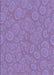 Machine Washable Transitional Purple Mimosa Purple Rug, wshpat2131blu