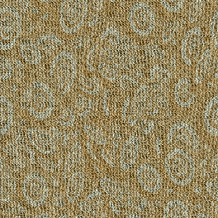 Patterned Light Brown Rug, pat2131lblu