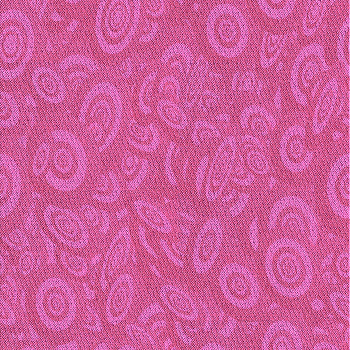 Machine Washable Transitional Deep Pink Rug, wshpat2131pur