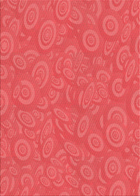 Machine Washable Transitional Red Rug, wshpat2131rd