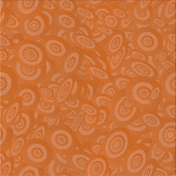 Sideview of Machine Washable Transitional Orange Rug, wshpat2131