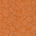 Square Patterned Orange Novelty Rug, pat2131