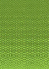 Machine Washable Transitional Dark Lime Green Rug, wshpat2133grn