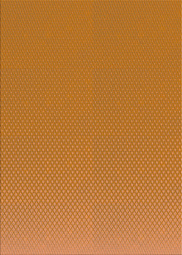 Patterned Dark Orange Novelty Rug, pat2133