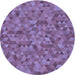 Square Machine Washable Transitional Purple Mimosa Purple Rug in a Living Room, wshpat2134blu