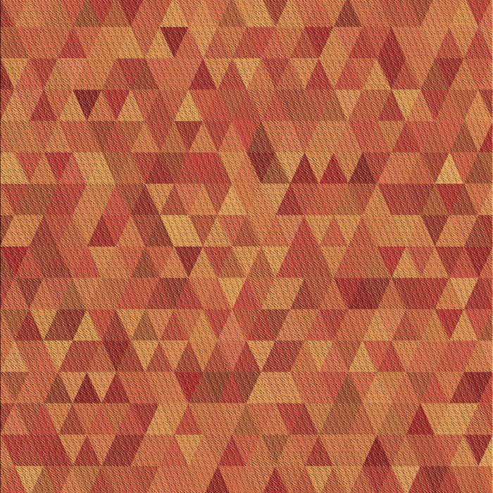 Machine Washable Transitional Neon Orange Rug, wshpat2134brn