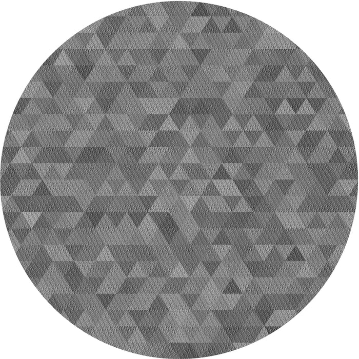 Square Machine Washable Transitional Carbon Gray Rug in a Living Room, wshpat2134gry