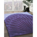 Machine Washable Transitional Purple Rug in a Family Room, wshpat2135blu