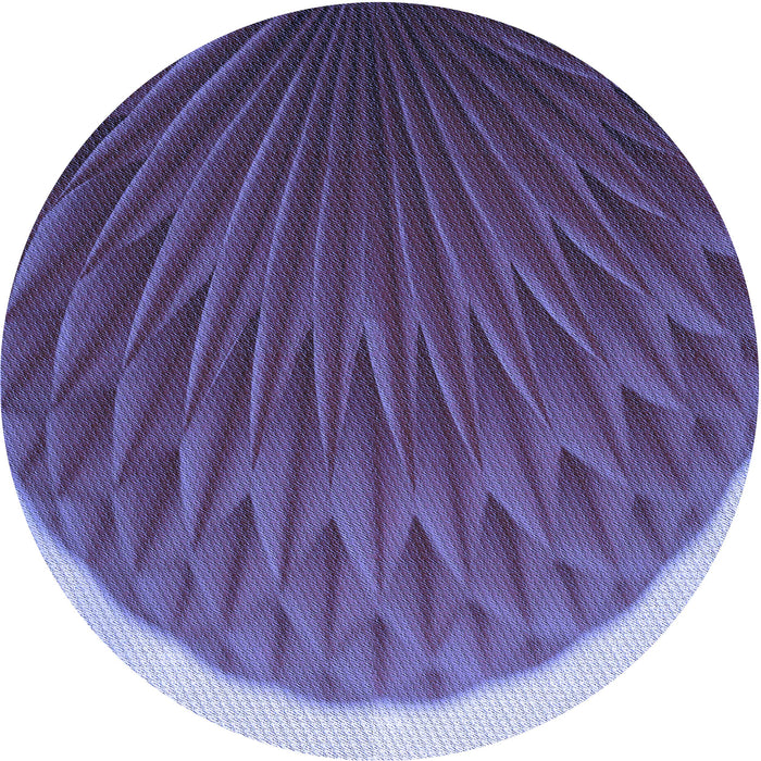 Square Patterned Purple Rug, pat2135blu