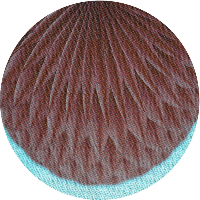 Square Patterned Silver Gray Rug, pat2135lblu