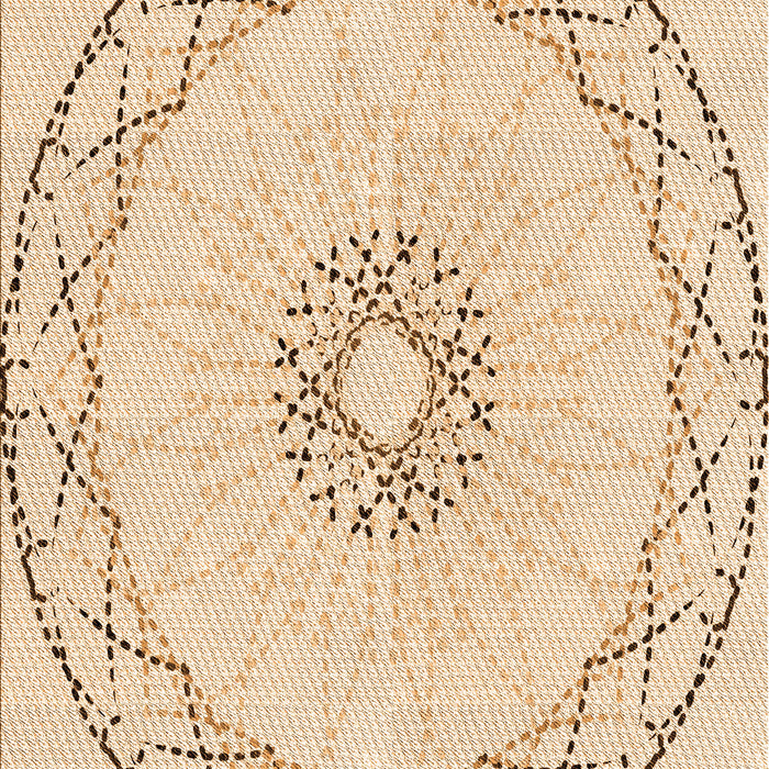Patterned Brown Sand Brown Rug, pat2136org