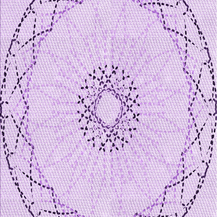 Patterned Orchid Purple Rug, pat2136pur