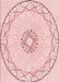 Patterned Pink Rug, pat2136rd