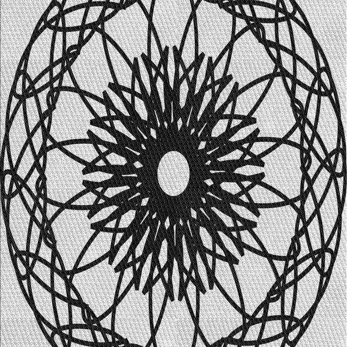 Machine Washable Transitional Platinum Gray Rug, wshpat2137gry