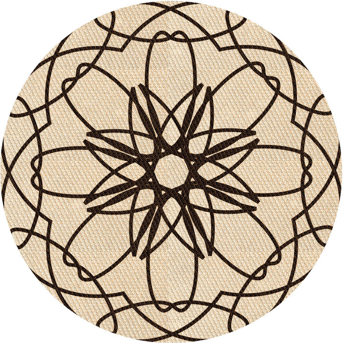 Square Machine Washable Transitional Sienna Brown Rug in a Living Room, wshpat2138org