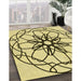 Machine Washable Transitional Harvest Gold Rug in a Family Room, wshpat2138yw