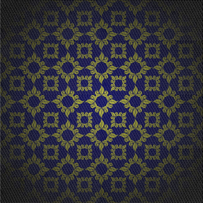 Sideview of Machine Washable Transitional Night Blue Rug, wshpat213