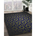 Machine Washable Transitional Night Blue Rug in a Family Room, wshpat213