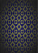 Patterned Blue Novelty Rug, pat213