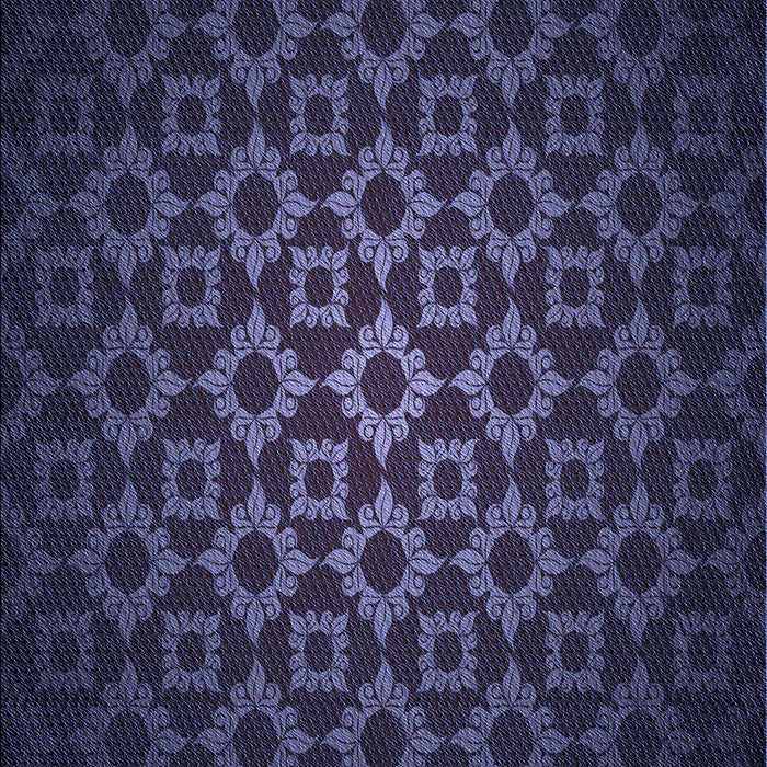 Machine Washable Transitional Deep Periwinkle Purple Rug, wshpat214blu