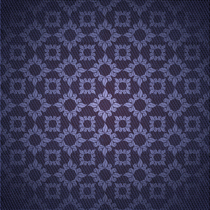 Round Machine Washable Transitional Deep Periwinkle Purple Rug, wshpat214blu