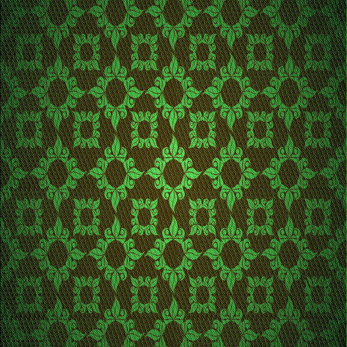 Patterned Midnight Gray Rug, pat214grn