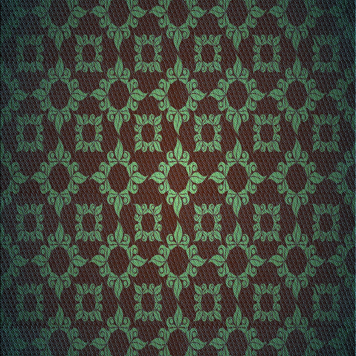 Patterned Midnight Gray Rug, pat214lblu