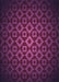 Machine Washable Transitional Purple Lily Purple Rug, wshpat214pur