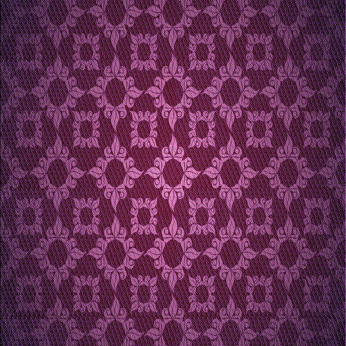 Machine Washable Transitional Purple Lily Purple Rug, wshpat214pur