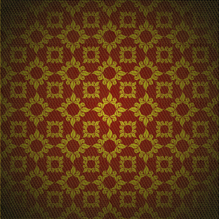 Round Patterned Dark Bronze Brown Rug, pat214yw