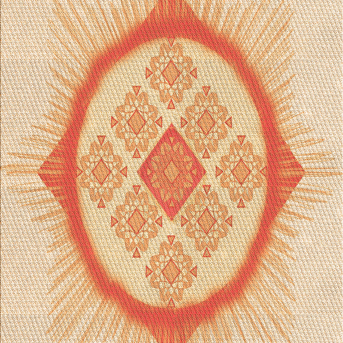 Machine Washable Transitional Golden Blonde Gold Rug, wshpat2140org