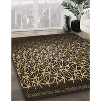 Patterned Copper Brown Rug, pat2141brn