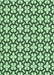 Machine Washable Transitional Deep Emerald Green Rug, wshpat2142grn