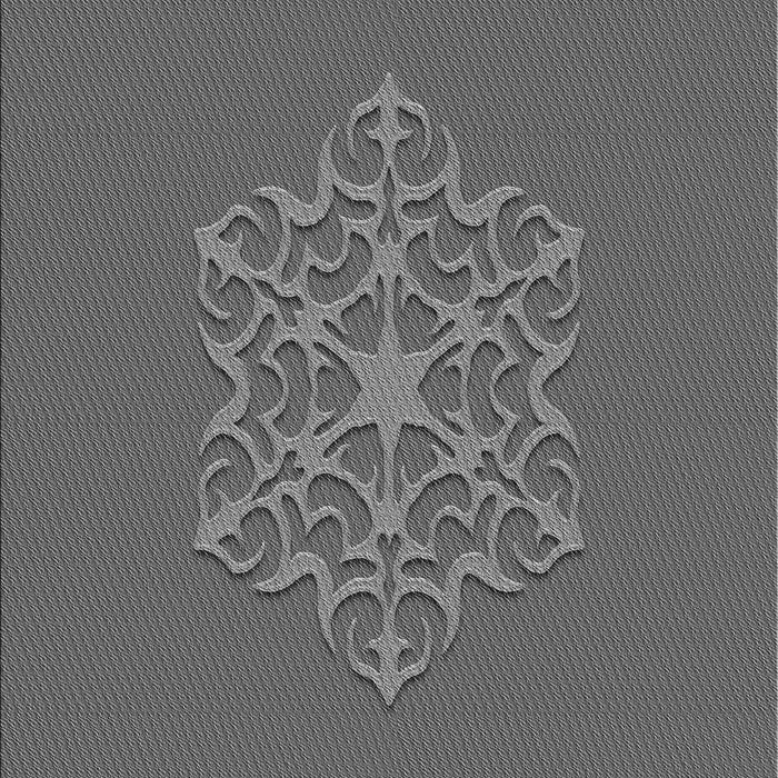 Machine Washable Transitional Gray Rug, wshpat2143gry