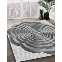 Patterned Ash Gray Rug, pat2144gry