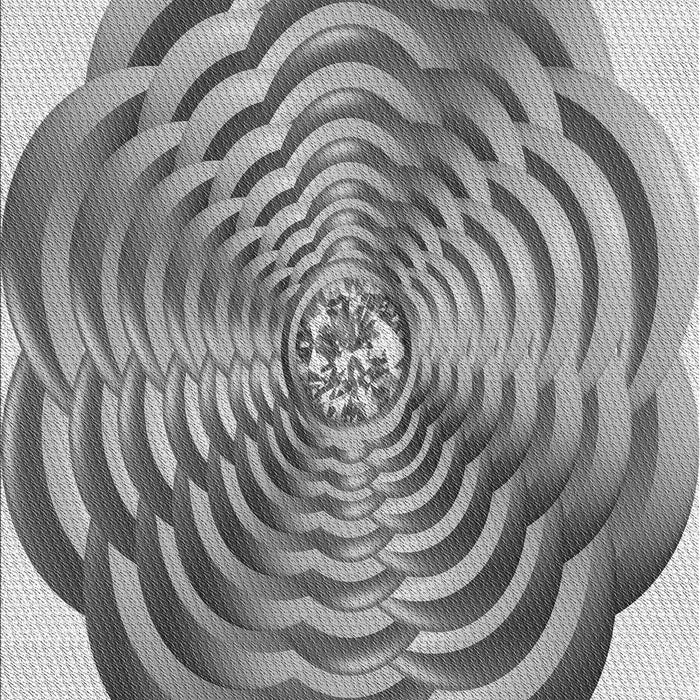 Patterned Ash Gray Rug, pat2144gry