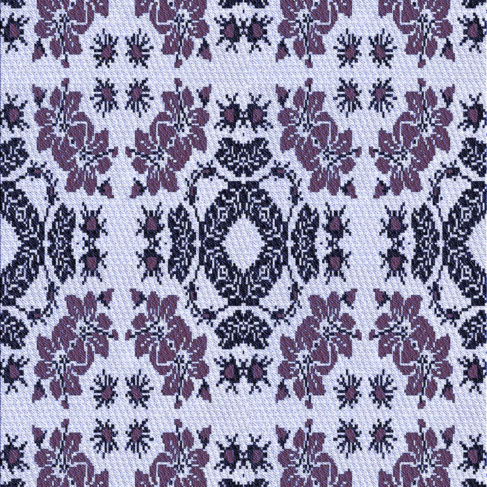 Machine Washable Transitional Purple Haze Purple Rug, wshpat2145blu
