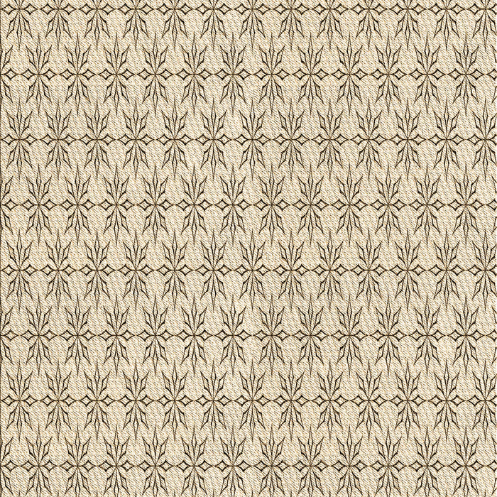 Machine Washable Transitional Dark Almond Brown Rug, wshpat2146brn