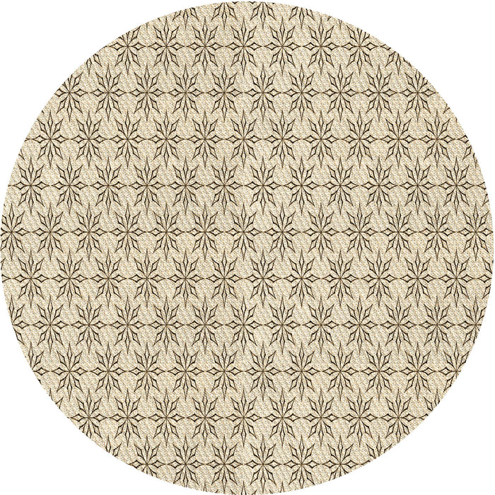 Square Machine Washable Transitional Dark Almond Brown Rug in a Living Room, wshpat2146brn