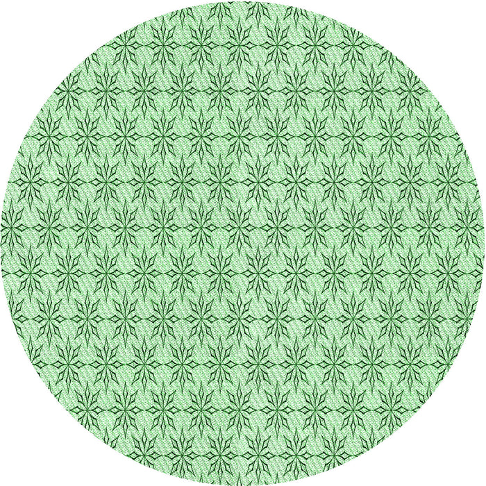 Square Patterned Mint Green Rug, pat2146grn